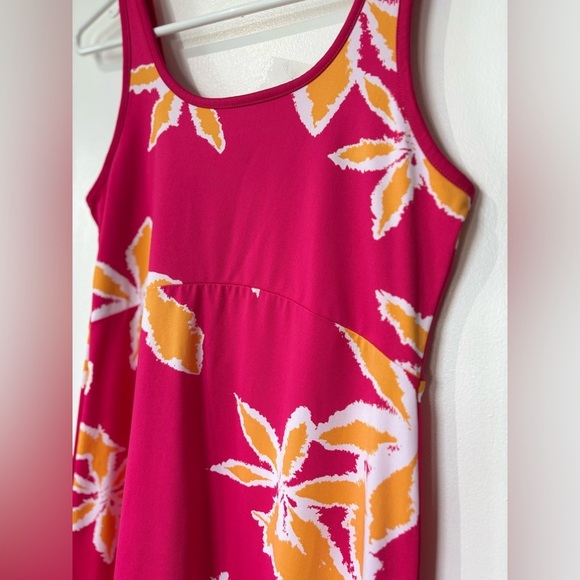 Columbia Pink Floral Sleeveless Dress - Size S - Picture 2 of 7